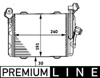 Mahle CLC 33 000P ÖLküHler, MotoröL FüR BMW
