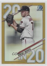 2020 Bowman Draft 20 in '20 Gold Refractor 3/50 Bryce Jarvis #20IN20-BJ 7m3