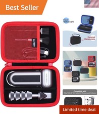 LTGEM Red Air Duster Case for WOLFBOX MF100/MF200 - Portable Impact-Resistant