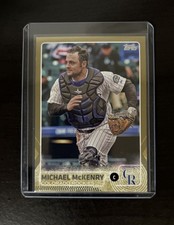 2015 Topps Update - Michael McKenry #US239 Gold /2015 - Colorado Rockies
