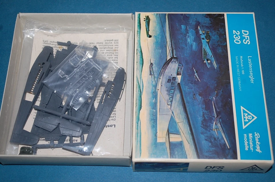 Roskopf Miniaturemodelle 52 - Lastensegler DFS 230 scala 1/100 - Immagine 2 di 2