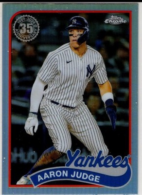 2024 Topps Chrome Baseball Aaron Judge No. 89CB-2 New York Yankees