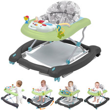 Foldable Baby 5-In-1 Activity Walker - Rocker, Activity Center, Bouncer, Seat Wa