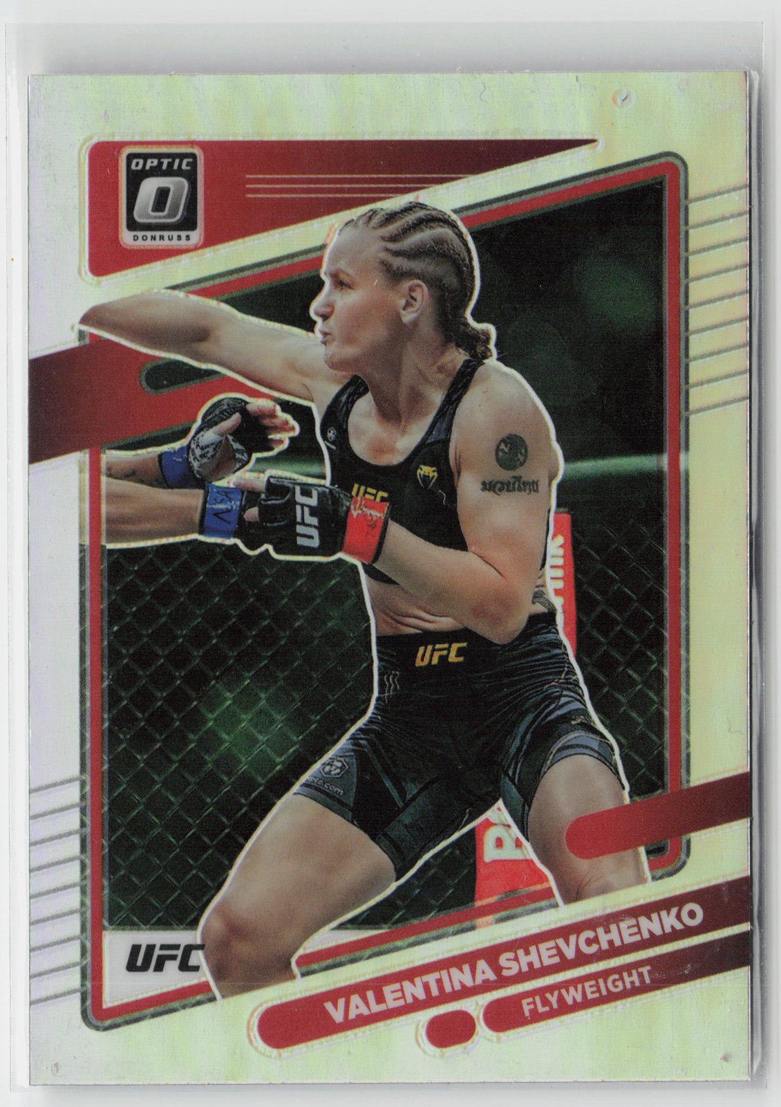 2022 Donruss Optic UFC #41 Valentina Shevchenko Holo