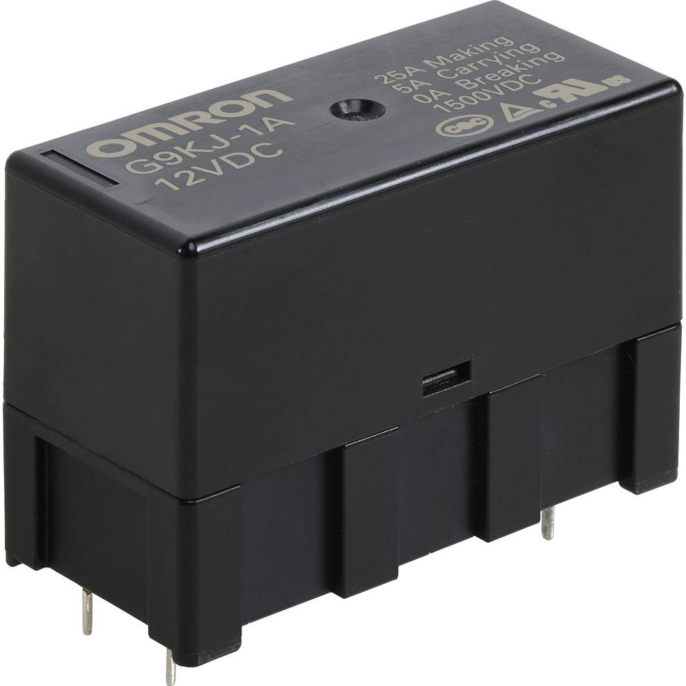 Relais Omron G9KJ-1A DC12 compact pour circuit imprimé 12V 25A