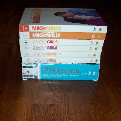 #ad #ad MIKE amp; MOLLY 2 BROKE GIRLS 7th HEAVEN DVD#x27;s $21.50