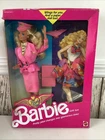 1989 FLIGHT TIME BARBIE GIFT SET - 9584 - ORIGINAL BOX UNOPENED