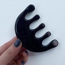 Natural Horn Gua Sha Comb 5 Tooth Massage Tool Body Meridian Therapy