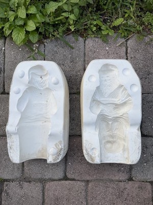Kansas Molds Santa Playing The Guitar Mold Slip Casting Ceramic Cast Slipcasting