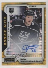 2018 O-Pee-Chee Platinum Seismic Gold 21/25 Jaret Anderson-Dolan #R-JD Auto 06xl