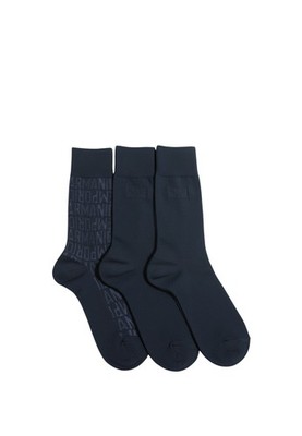 3er Pack Tommy Hilfiger Herren Socken Blau/Blau/Blau