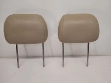 2006-09 CADILLAC SRX RH RIGHT LH LEFT FRONT HEADREST TAN LEATHER 19122828