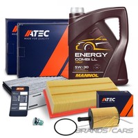 Atec Inspektionspaket FÜR Audi A3 Seat Skoda VW Golf 5 6 Passat 3C 1.9 2.0