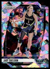 2024-25 Panini Prizm WNBA Ice Jacy Sheldon Rookie Dallas Wings #4
