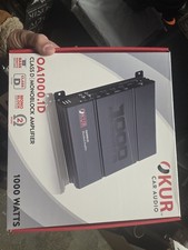 Okur 1000 Class D 2OHM Subwoofer Amplifier Car Audio DBdrive
