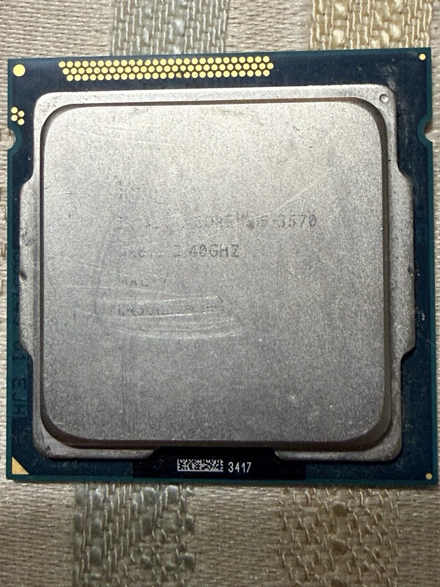 Intel Core i5-3570K Processor Model Computer Processors (CPUs) for