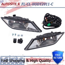 For 2011-2013 Honda Odyssey Driving Bumper Fog Light Kit With Wire Switch Bulbs