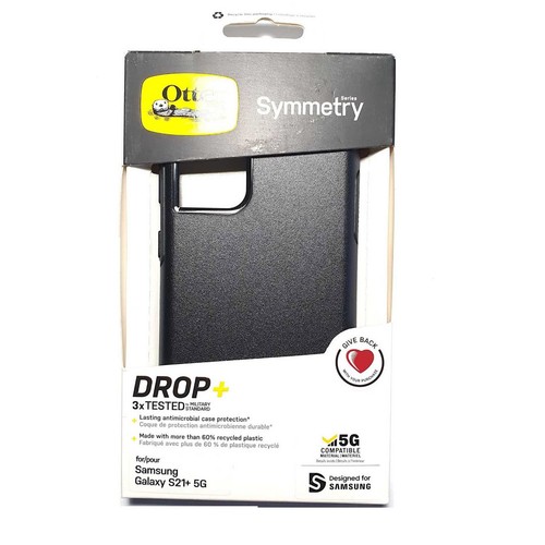 Otterbox Symmetry Case for Samsung Galaxy S21+ Plus 5G - Black - Picture 1 of 1