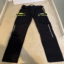 Mens Fleece Lined Work Trousers Size 30R