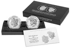 2023-S Reverse Proof $1 Morgan & Peace Silver Dollar 2pc Set Box ,OGP & Certific