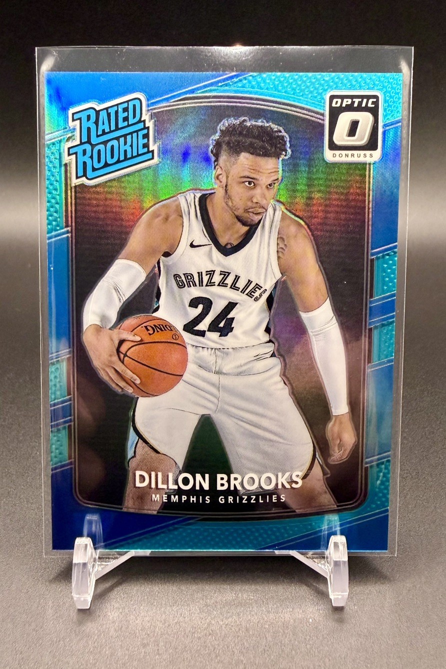 2017-18 Donruss Optic Dillon Brooks Rated Rookie Aqua /25 - Suns