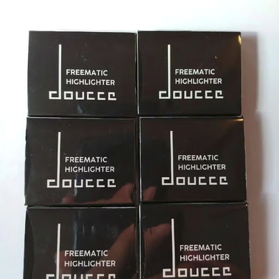 6 DOUCCE Freematic Highlighter Mono in Glisten 3.4g ea Travel Size NIB