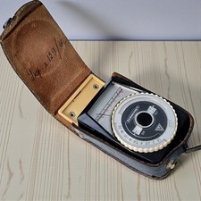 LENINGRAD 4 Rare Soviet Light Meter Exposure Meter USSR
