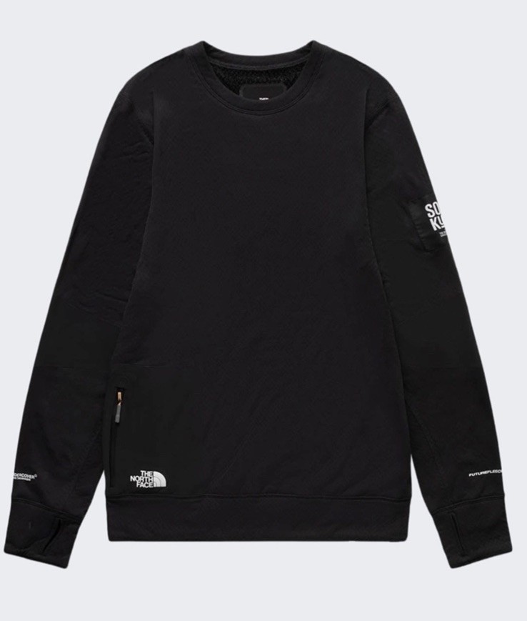 North Face X Undercover SOUKUU Future fleece Crew BLACK -Mens XL