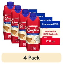  4 pack Carnation Vitamin D Added Evaporated Milk for Easter Baking