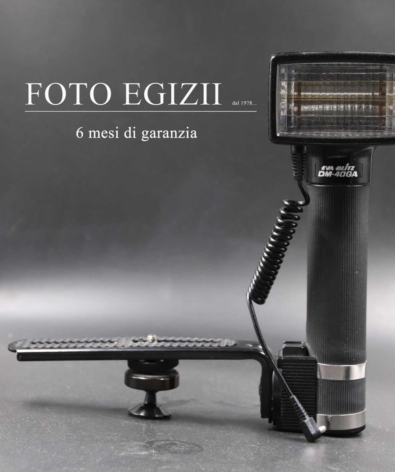 FLASCH EVA BLITZ DM-40GA a STAFFA  NG 40 GARANZIA 6 MESI
