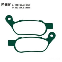 Bremsbelag EBC FA458HH Hinten FüR Harley Davidson Fxdf 1584 Dyna Fat Bob ABS 201