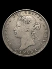 New Listing1872 Canada 50 Cents Silver Coin Victoria Half Dollar .925 Silver Canadian