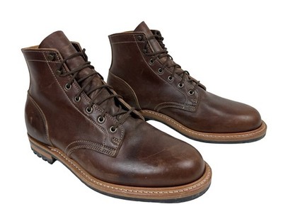 Truman Brown Leather Plain Toe Boot US 12 Excellent