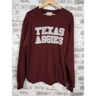 Champion Texas A&M Aggies Crewneck Sweatshirt Maroon Large Collegiate Pullover