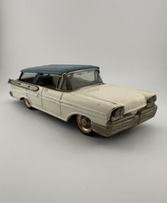 Vintage Bandai Mercury Station Wagon Tin Friction Car