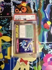 Pokemon 1997 Tomy Scratch Card Gyarados PSA 8