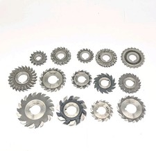 Scheibenfräser-Set 14-Stück HSS von Avyac & Garant Fräsbreite= 3-12mm D=50-100mm