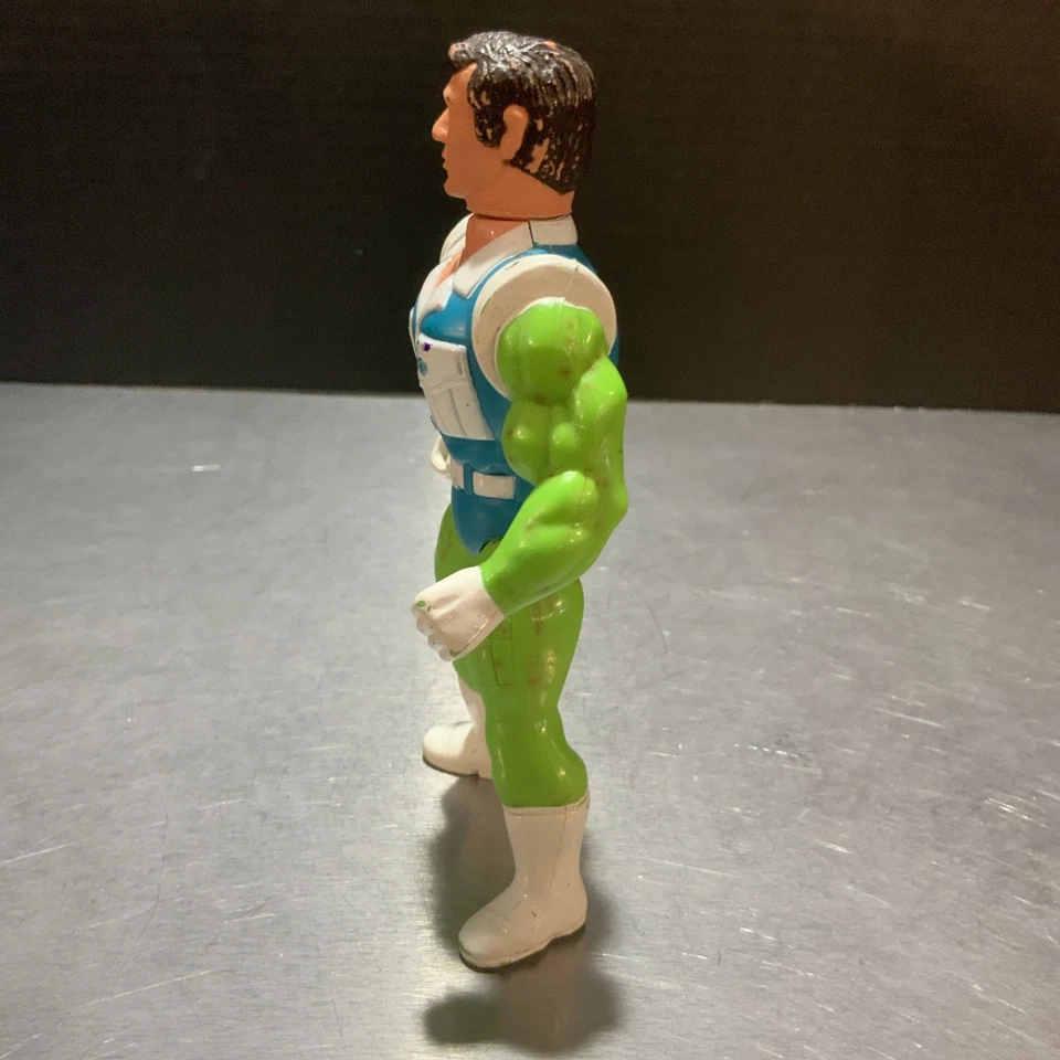 FIGURA DE COLECCIÓN PACE TOYS EARTH FORCE EXPLORER TEAM DR BRONCO HANK TAGO 1985 RARA Foto 2 de 4