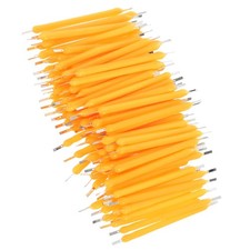 100Pcs Hard LED Filament Bulb Part for Repair Warm Indoor Lighting Use