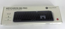 Keychron B6 Pro Wireless Keyboard   Space Gray   Ultra-Slim 2.4G   Full READ
