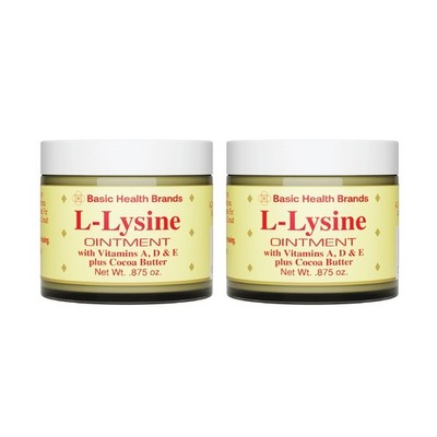 - L-Lysine Ointment - 0.875 oz - Lysine Cold Sore Treatment and Blister Relie...