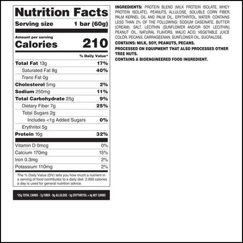 Quest Crispy 18G Protein Bar, Low Carb, Peanut Butter and Jelly, 2.12Oz, 4 Count - Picture 5 of 12