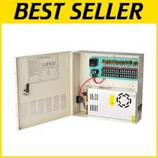 18 Channel DC12V 30A Power Distribution Box - Metal Case