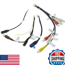 Xtenzi 4PCS Car RCA Cord Harness for Pioneer DMH-160BT DMH-1700NEX