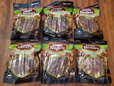 Lot Of 6 Lovin' Tenders Chicken Rawhide Twists Gormet Dog Treats 7 oz each