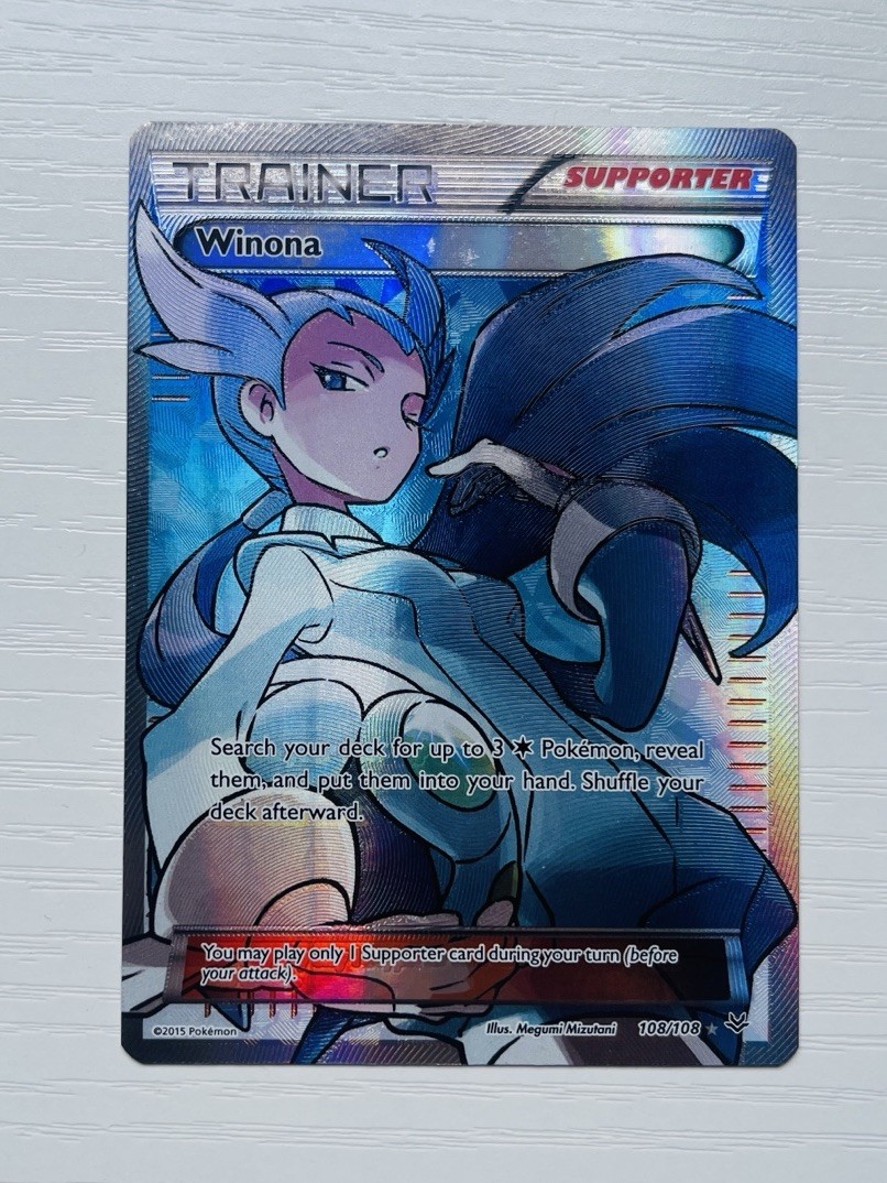 Winona (108 Full Art) Ultra Rare XY - Roaring Skies 108/108 NM