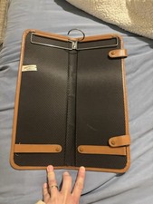 Vintage Travel Tie Case. Necktie Caddy. Travel Accessory. Gift for Traveler.