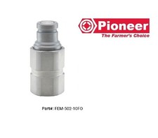Pioneer Parker FEM−502−10FO Hydraulic Quick Coupler Nipple Male 1/2" Body Size