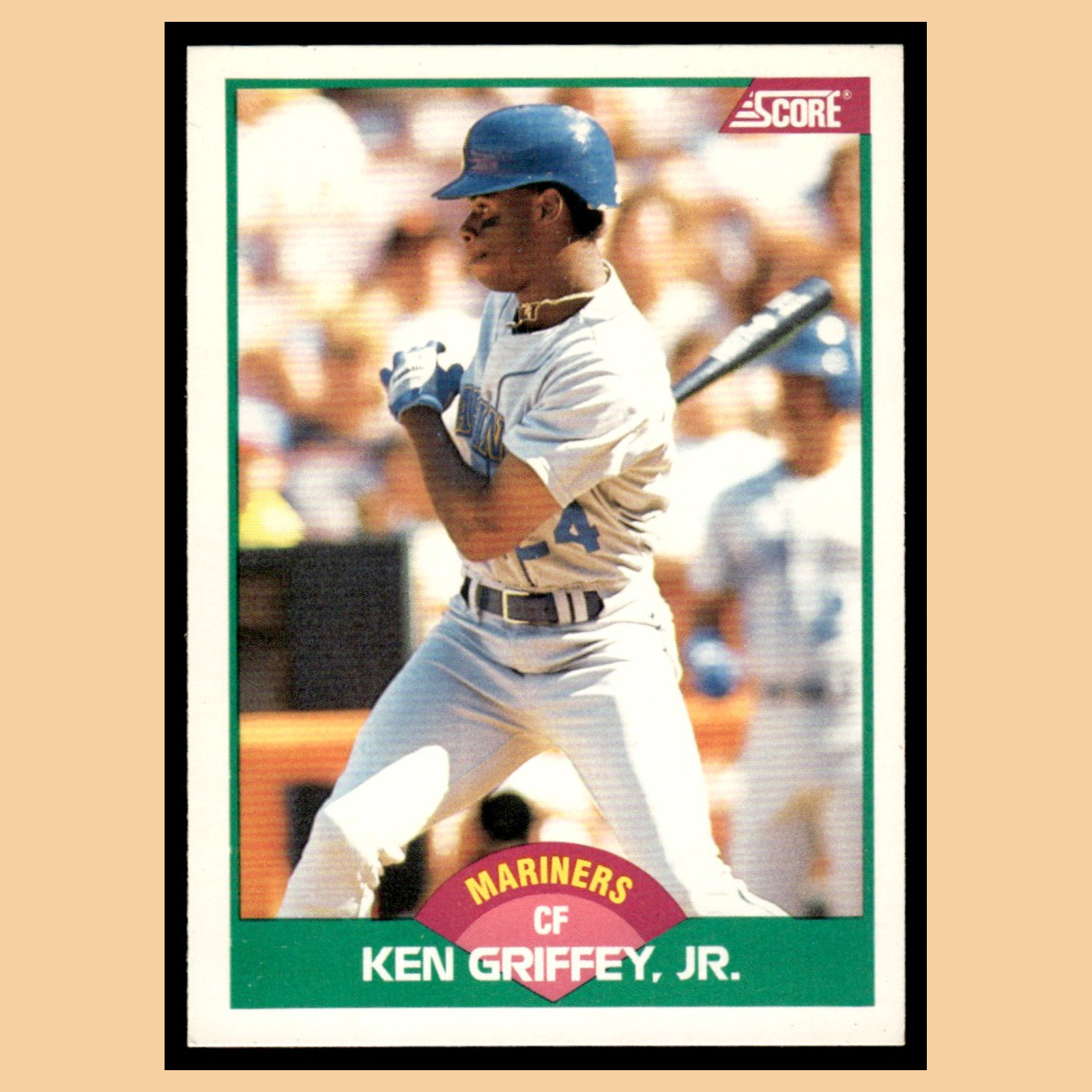 Ken Griffey Jr. Rookie #100T 1989 Score Rookie - Traded Seattle Mariners Card NM