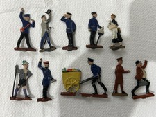 Zinn Eisenbahn Figuren Vintage